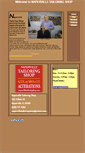 Mobile Screenshot of napervilletailoringshop.com